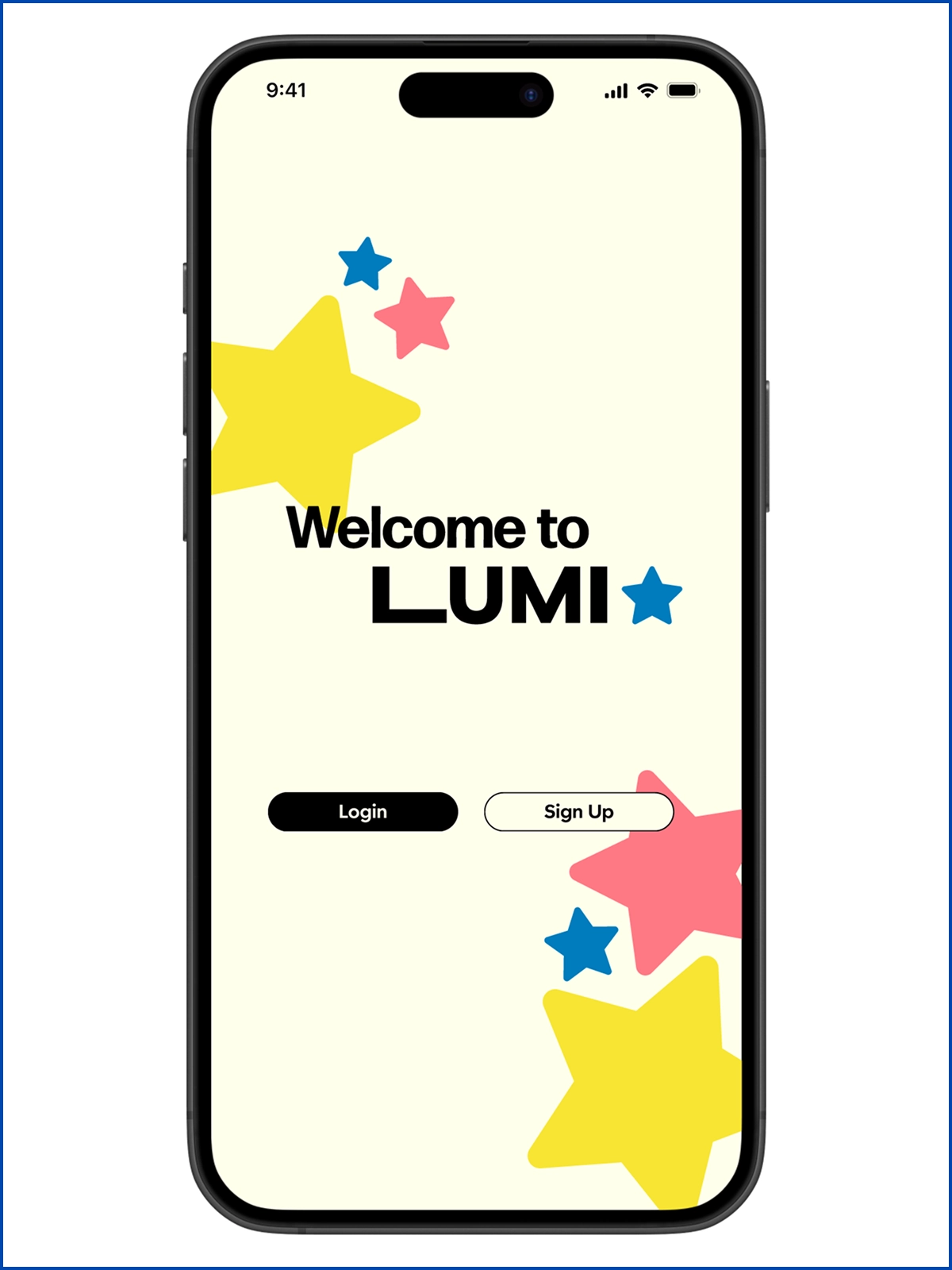 UX/UI Design project LUMI