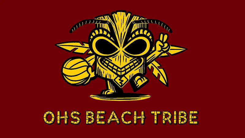Screenshot of OHS Beach Tribe Branding project